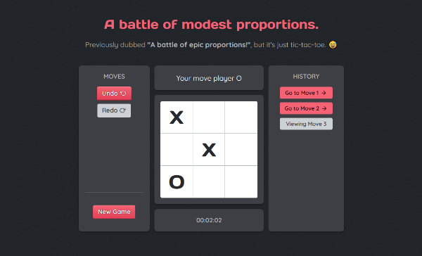 Tic-Tac-Toe in React thumbnail image