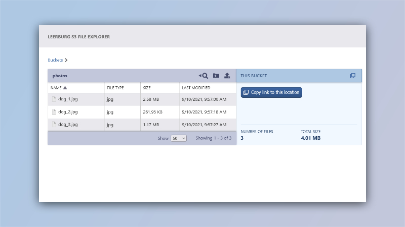 AWS S3 File Explorer illustrative graphic